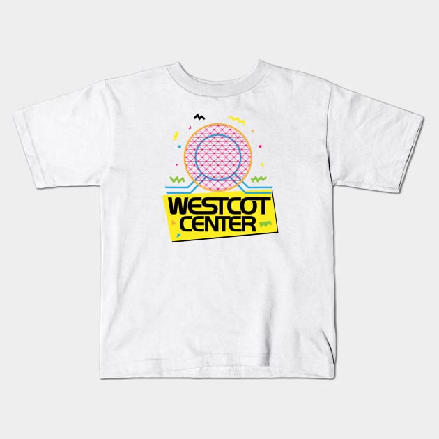 Westcot Center Kids T-Shirt by GoAwayGreen